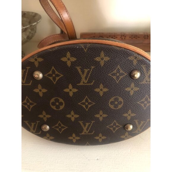 Vintage LOUIS VUITTON LV Monogram Petit Bucket Bag - Picture 9 of 15